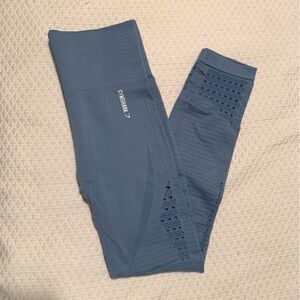 Gymshark Blue Set - Size Small Bra and Leggings